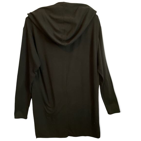 New York & Company Soho Street Long Black Hoodie size Small - Picture 3 of 7